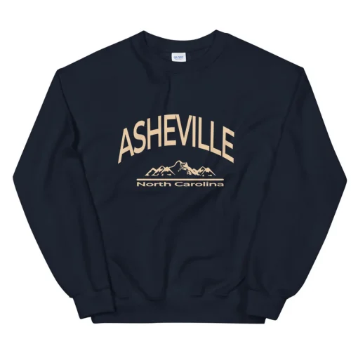 Asheville NC Mountains Unisex Sweatshirt