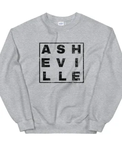 Asheville North Carolina Long Sleeve Sweatshirt