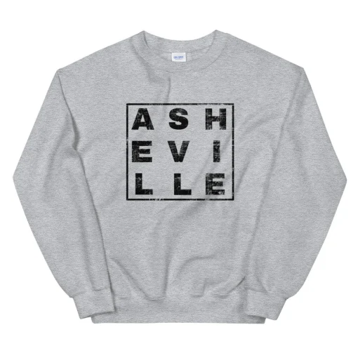 Asheville North Carolina Long Sleeve Sweatshirt