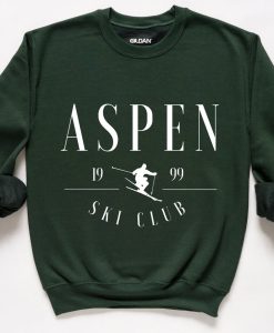 Aspen Ski Club Crewneck Vintage Sweatshirt