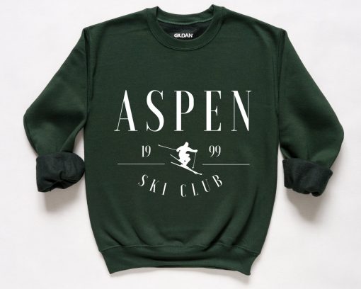 Aspen Ski Club Crewneck Vintage Sweatshirt