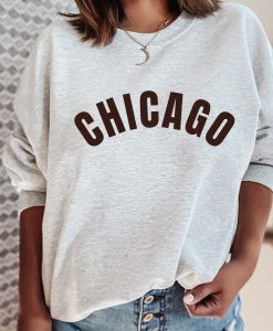 Brown Chicago Sweatshirt