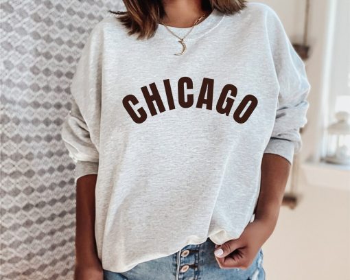 Brown Chicago Sweatshirt