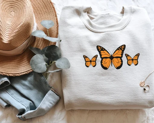 Butterfly Crewneck Trendy Sweatshirt