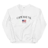 Cape May NJ American Flag Unisex Crewneck Sweatshirt