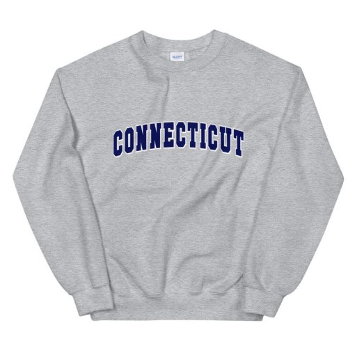 Connecticut Varsity Letter Unisex Crewneck Sweatshirt