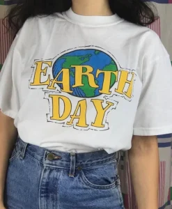 Earth Day Vintage Tee T Shirt