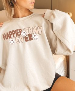 Happier Than Ever The World Tour 2022 Unisex Sweatshirt