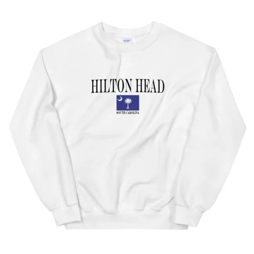 Hilton Head SC Unisex Crewneck Sweatshirt