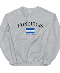 Honduras Vintage Style Unisex Sweatshirt