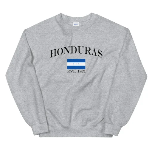 Honduras Vintage Style Unisex Sweatshirt