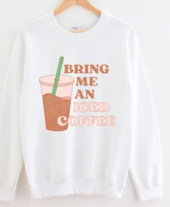 Iced Coffee Crewneck Sweatshirt