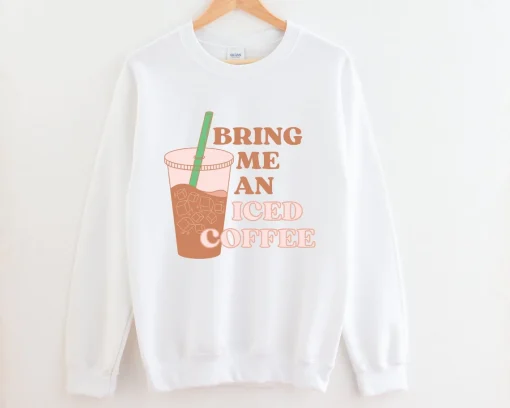 Iced Coffee Crewneck Sweatshirt