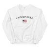 Jackson Hole Wyoming Mountain Unisex Crewneck Sweatshirt