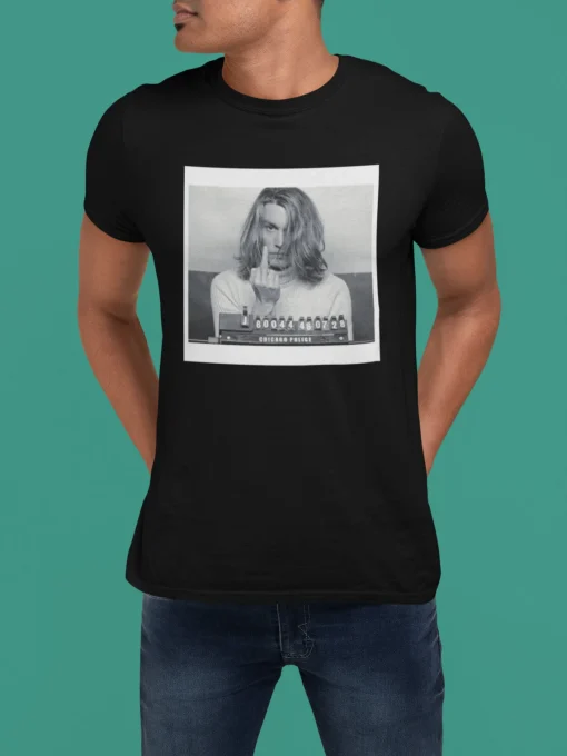 Johnny Depp Blow Movie Mugshot T Shirt