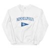 Minneapolis MN Vintage Retro Style Flag Unisex Crewneck Sweatshirt