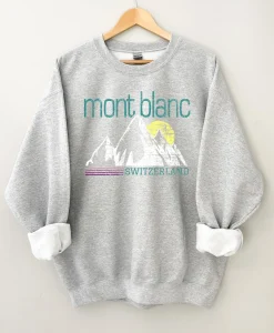 Mont Blanc Vintage Style Sweatshirt