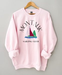 Montauk Sailing Club Vintage Style Unisex Sweatshirt