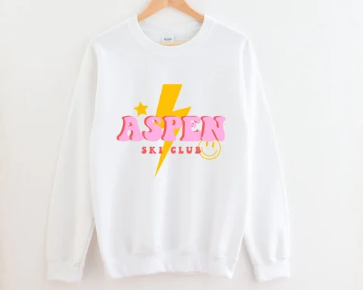 Preppy Aspen Ski Sweatshirt