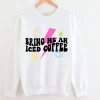 Preppy Iced Coffee Sweatshirt