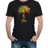 Reality Glitch Tree of Life Mens T-Shirt