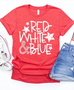 Red White Blue Shirt