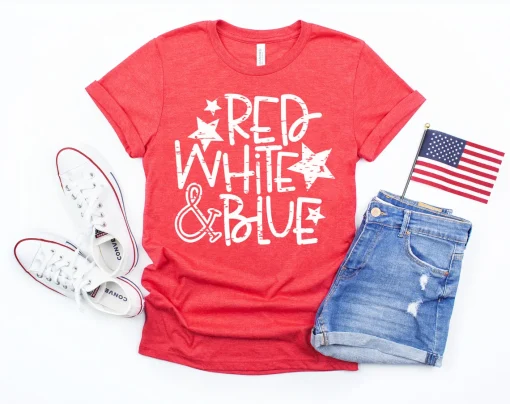 Red White Blue Shirt