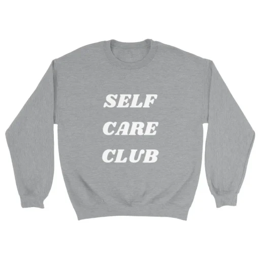 Self Care Club Classic Unisex Crewneck Sweatshirt