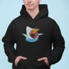 Shark Eating Pizza Unisex Hoodie