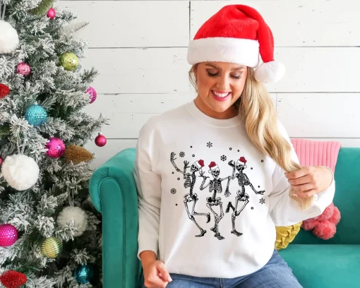 Skeleton Christmas Sweatshirt