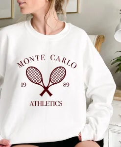 Spring Summer Vintage Inspired Tennis Sweatshirt