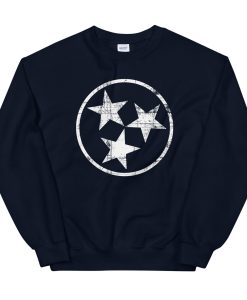 Tennessee Flag Vintage Style Unisex Crewneck Sweatshirt