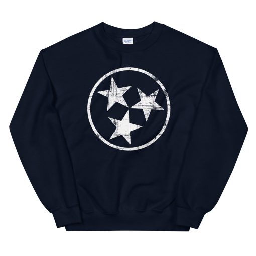 Tennessee Flag Vintage Style Unisex Crewneck Sweatshirt