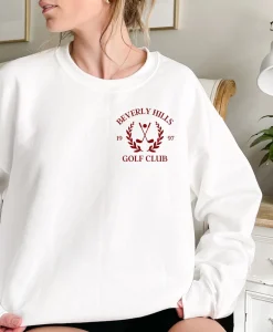 Vintage Inspired Beverly Hills Golf Club Sweatshirt