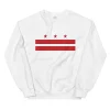 Washington DC Flag Unisex Crewneck Sweatshirt