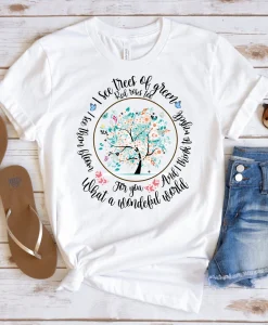 What a wonderful world T-shirt