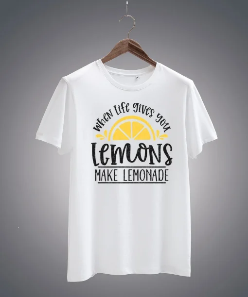 When life gives you lemons make lemonade t-shirt