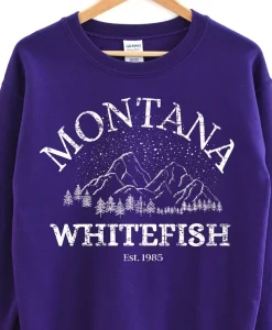 Whitefish Montana Sweatshirt