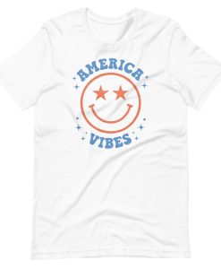 America Vibes Distressed Unisex T-Shirt