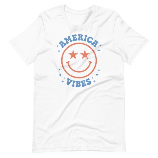 America Vibes Distressed Unisex T-Shirt