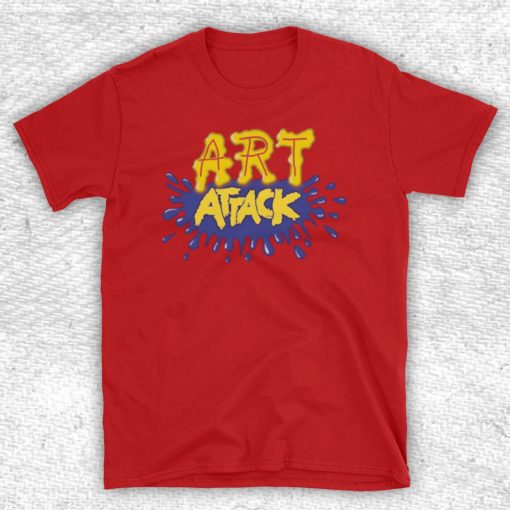 Art Attack Logo T Shirt