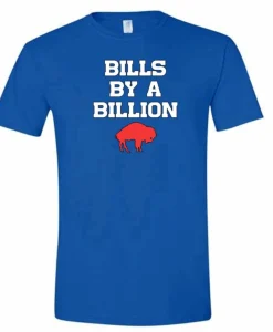 Buffalo Bills by a Billion Adult T-shirt