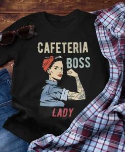 Cafeteria Boss Lady Unisex T-Shirt