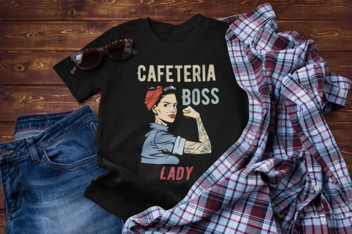 Cafeteria Boss Lady Unisex T-Shirt
