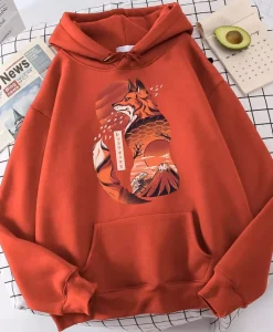 Cool Fox Harajuku Hoodie