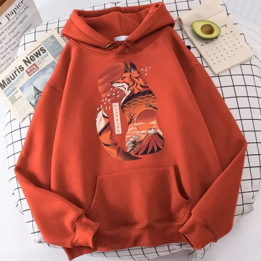 Cool Fox Harajuku Hoodie