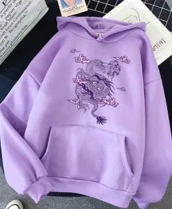 Dragon Print Unisex Hoodie