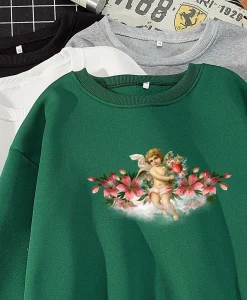 Flower Angel Unisex Sweatshirt