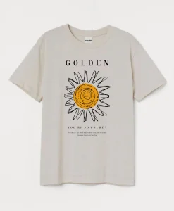 Golden T-shirt