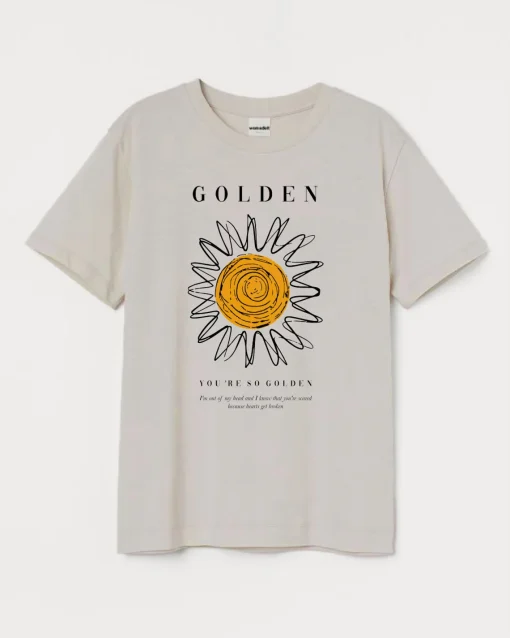 Golden T-shirt